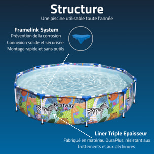 Bestway Piscine hors sol - Ronde - Steel Pro - 305 x 66 cm