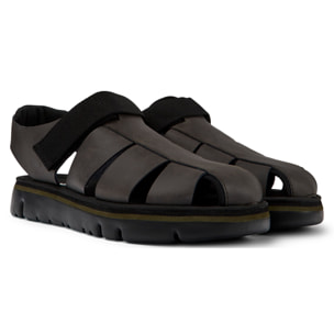 Sandalias - CAMPER Oruga - Marron - Cuero liso