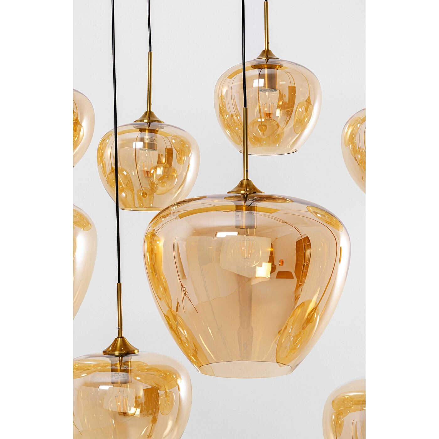 Suspension Sphere 10 ambrée Kare Design