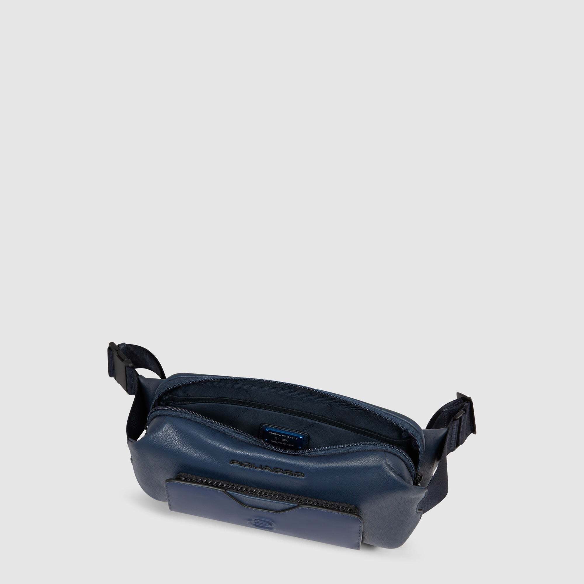 Piquadro Marsupio uomo schermato con protezione RFID
