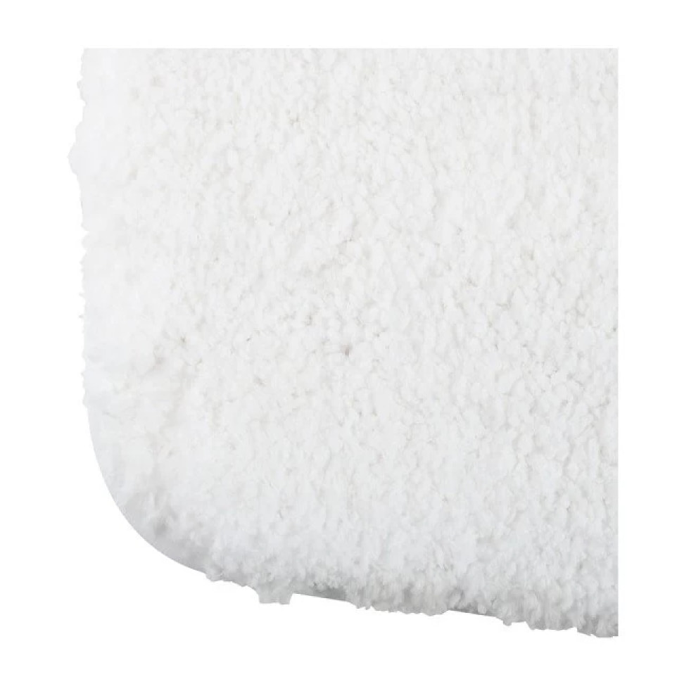 MSV Tapis de bain Microfibre 50X70cm Blanc