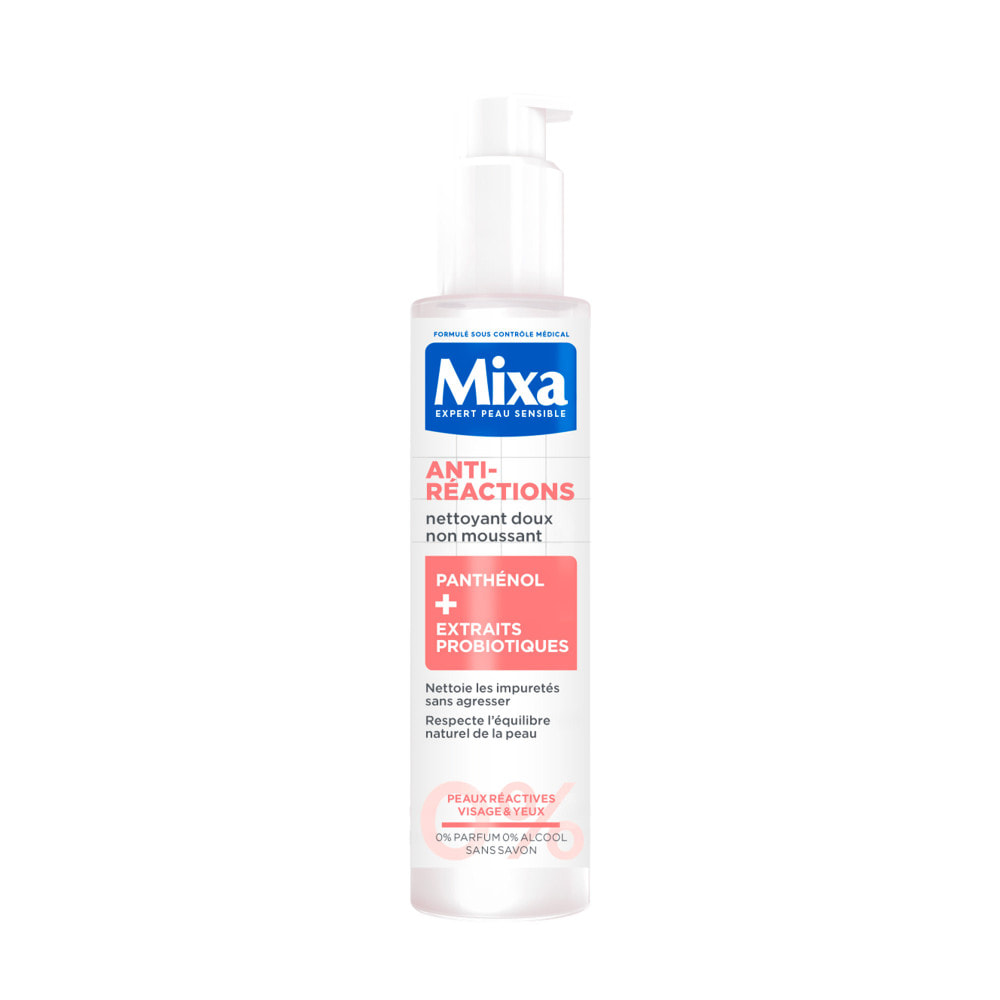 Mixa Anti-Réactions Nettoyant Doux Non Moussant 150ml