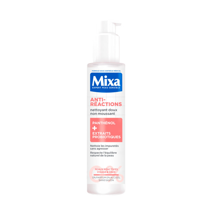 Mixa Anti-Réactions Nettoyant Doux Non Moussant 150ml