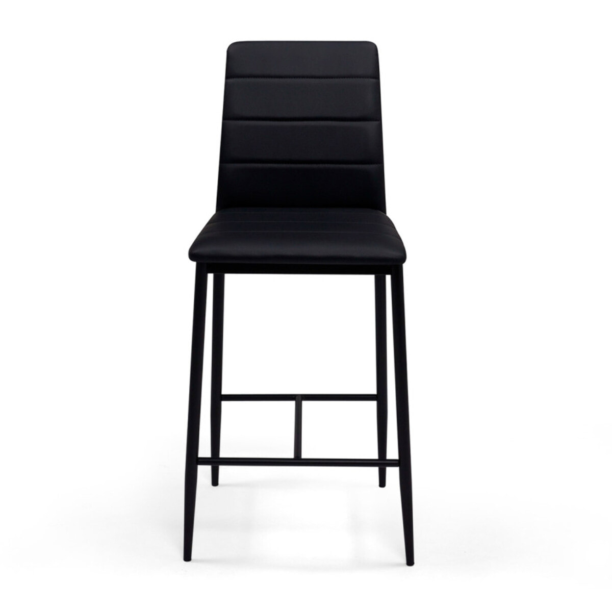 Tabourets de bar Regilux noirs - lot de 4 - Noir