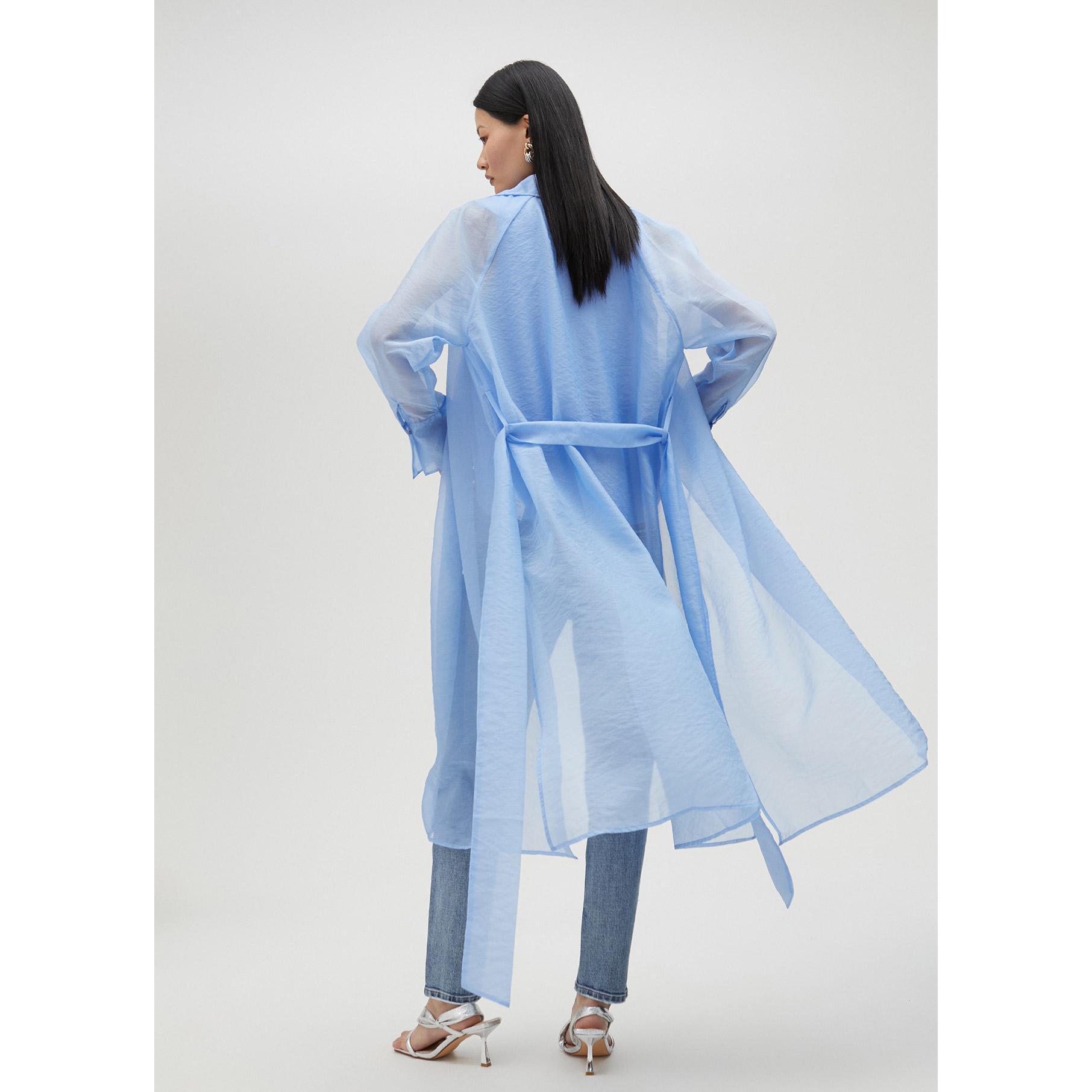 Trench in organza