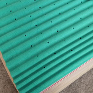 Materasso 800 Molle Insacchettate mod. QUANTUM SPRING Matrimoniale mis. 140x200 alto 25cm rivestimento sfoderabile - Sleepy Italy