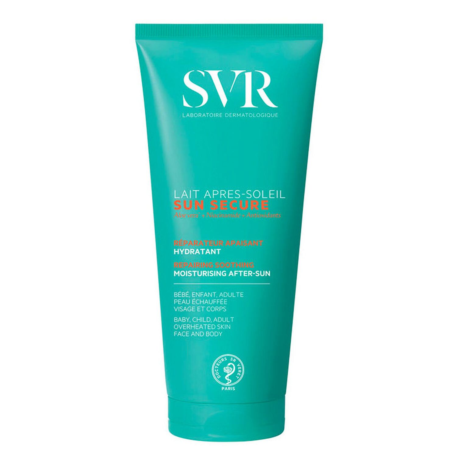 Sun Secure - Lait après-soleil réparateur apaisant hydratant 200 ml