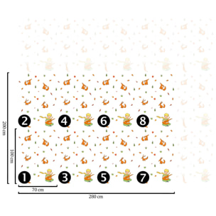 Carta da Parati Ufficiale Il Piccolo Principe Volpe Amicizia