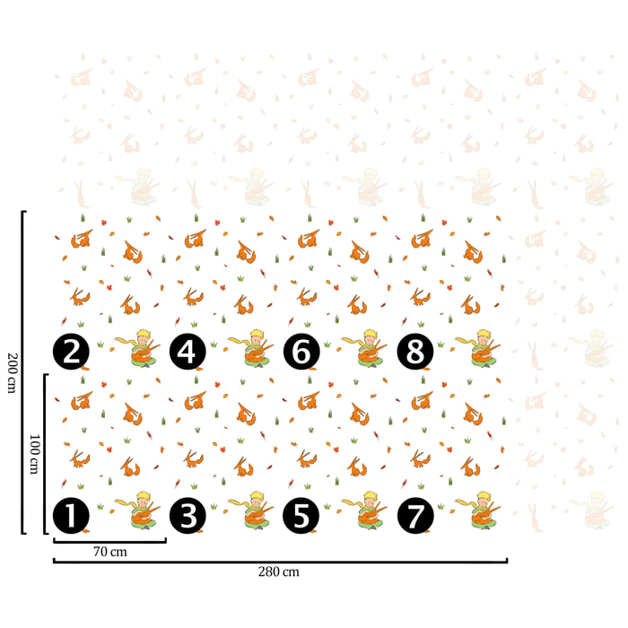 Carta da Parati Ufficiale Il Piccolo Principe Volpe Amicizia