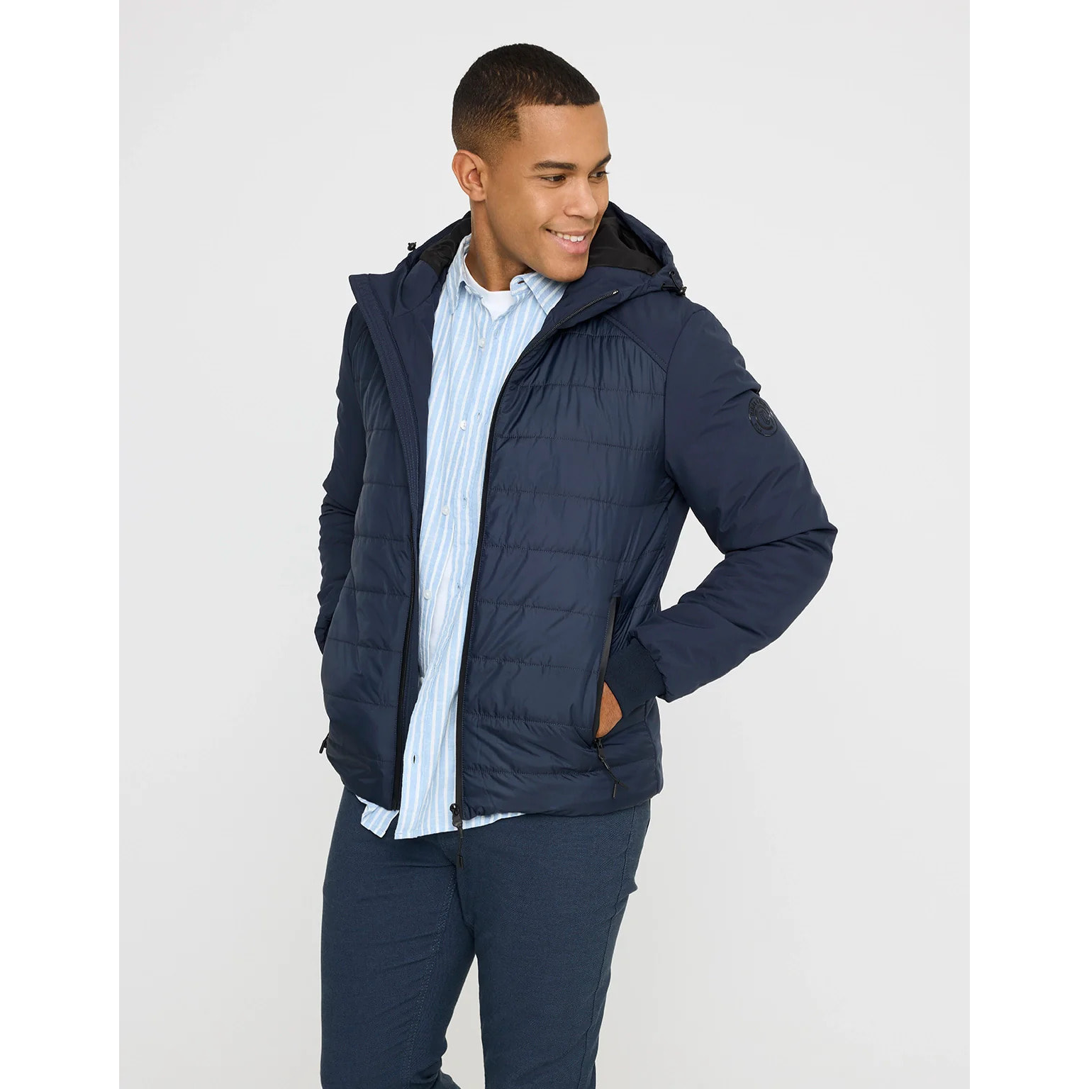 Chaqueta Ligera Azul Marino - Sands