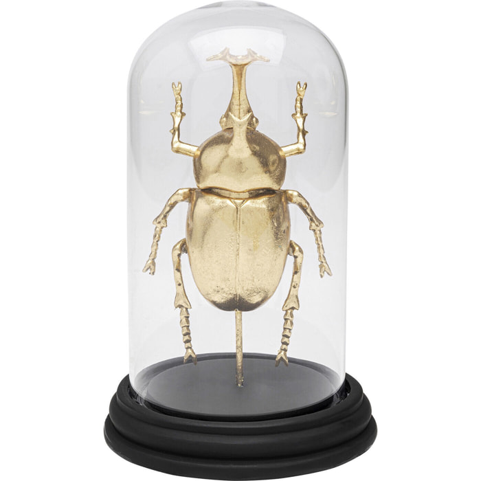 Déco scarabée rhinocéros doré Kare Design