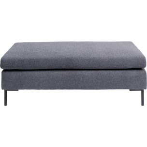Pouf Gianni gris foncé Kare Design