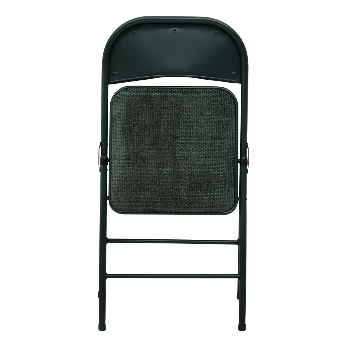 Chaise pliante avec assise renforcée velours Flexy+ vert