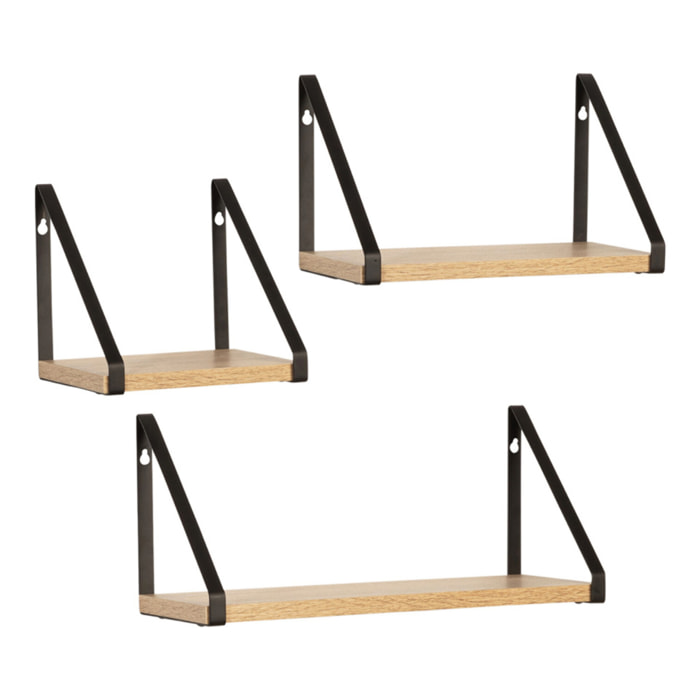 Etagères murales Memphis - Lot de 3