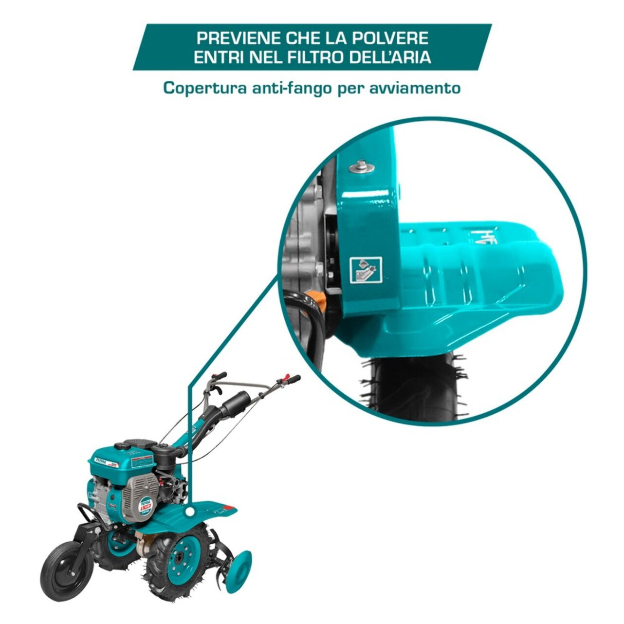 Motozappa da 6,5HP - Industrial