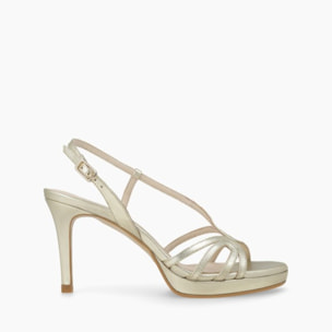 SANDALIAS DORADAS LODIN