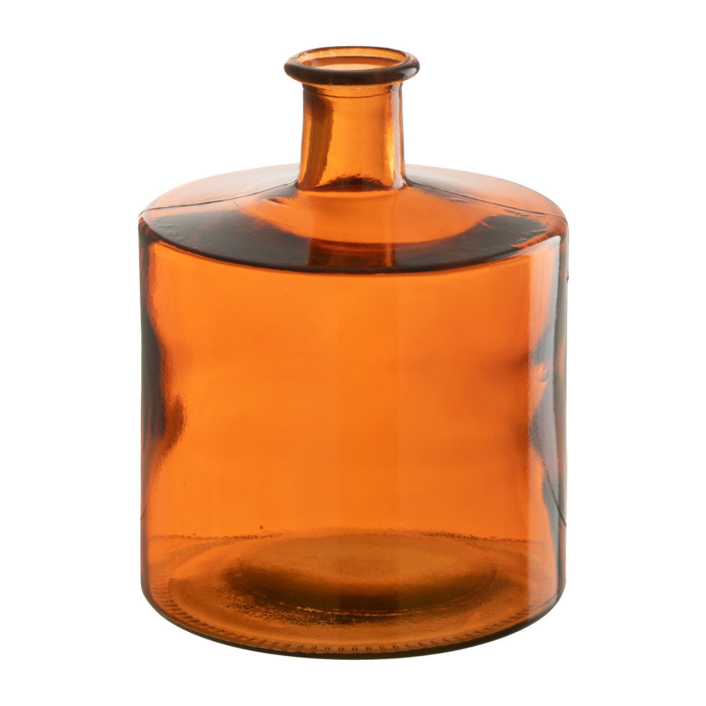 J-Line Vase Large Verre Orange Small