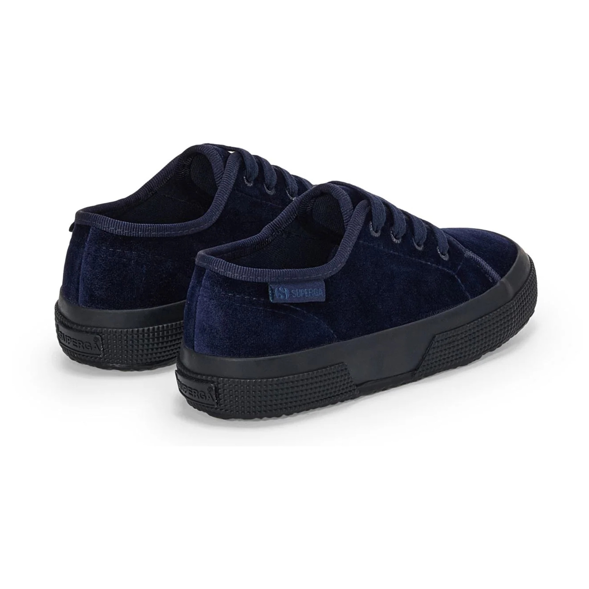 Superga - Bambina Nero - 2750 KIDS VELVET
