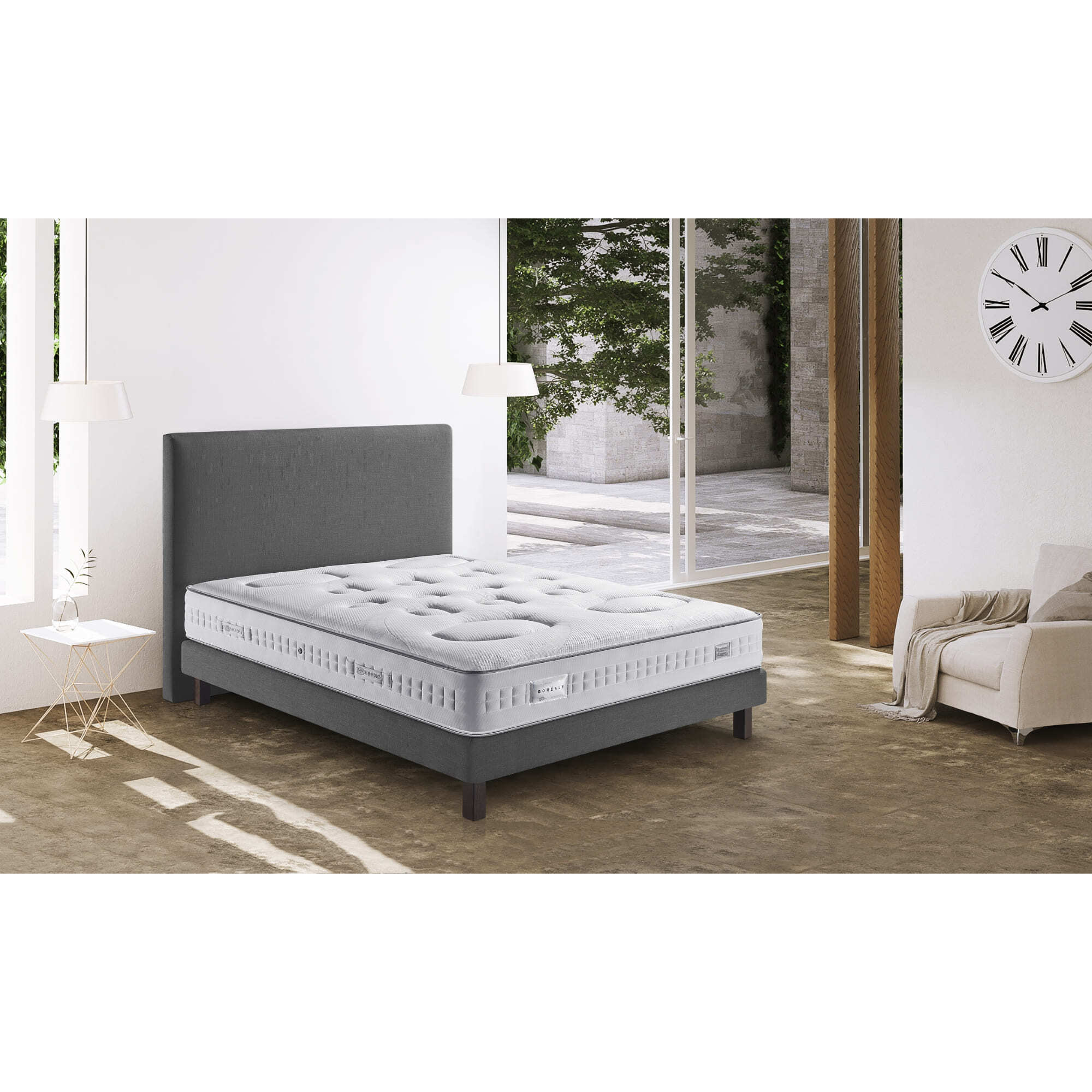 Matelas Boreale ferme, ressorts ensachés, H29