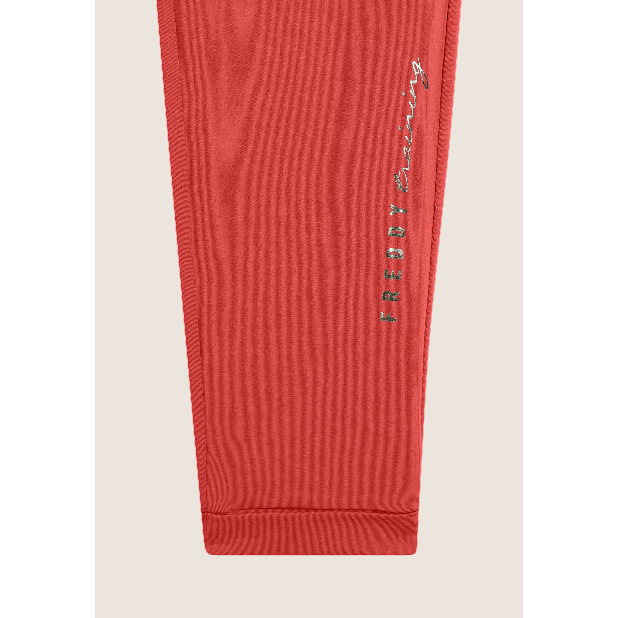 Pantaloni sportivi lunghezza 7/8 con risvolto