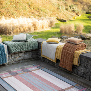 Coussin uni Elise