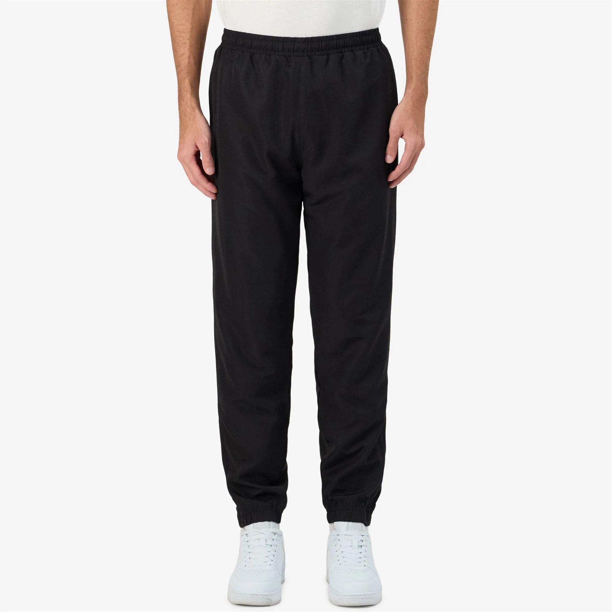 Kappa - Pantaloni Uomo Nero - Logo Korpo Krismano