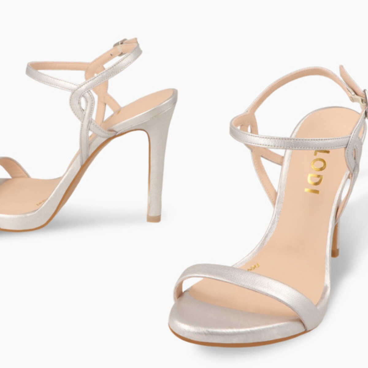 SANDALIAS PLATEADAS CANNES