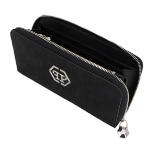 PHILIPP PLEIN Cartera con cremallera central