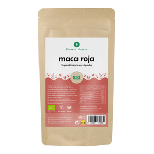 PLANETA HUERTO | Maca en Polvo ECO - Superalimento Natural para Energía y Vitalidad