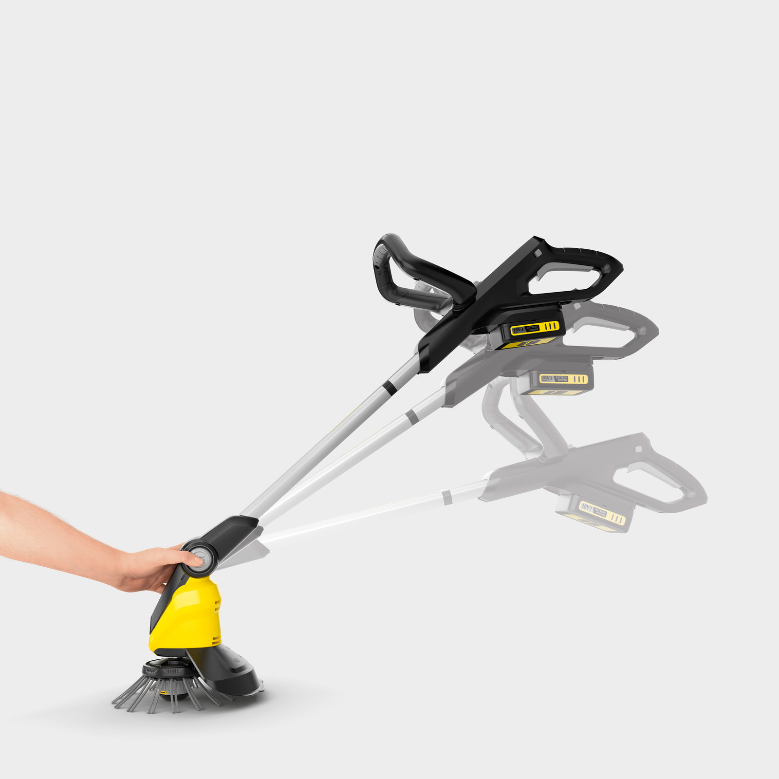Déserbheur électrique Karcher WRE 18-55 Batterie 18V 5-0 Ah