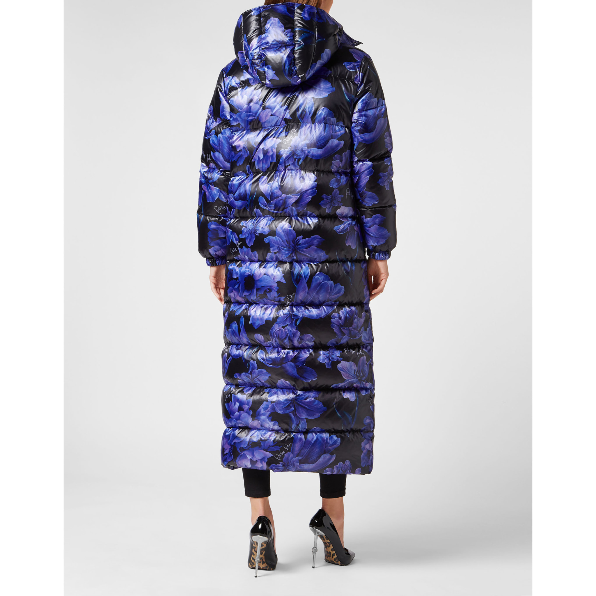 PHILIPP PLEIN Chaqueta de plumón FLOWERS