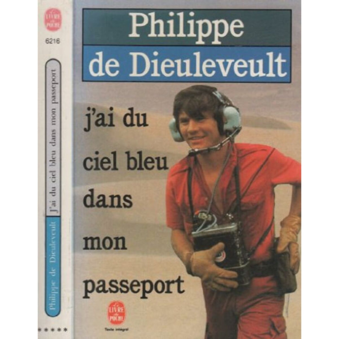 Dieuleveult, Philippe de | J'ai du ciel bleu dans mon passeport | Livre d'occasion