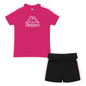 Completo Corto Ragazza KAPPA 8 / 16 Anni Cotone