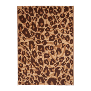 Tapis salon et chambre tissé motif animaux JICI