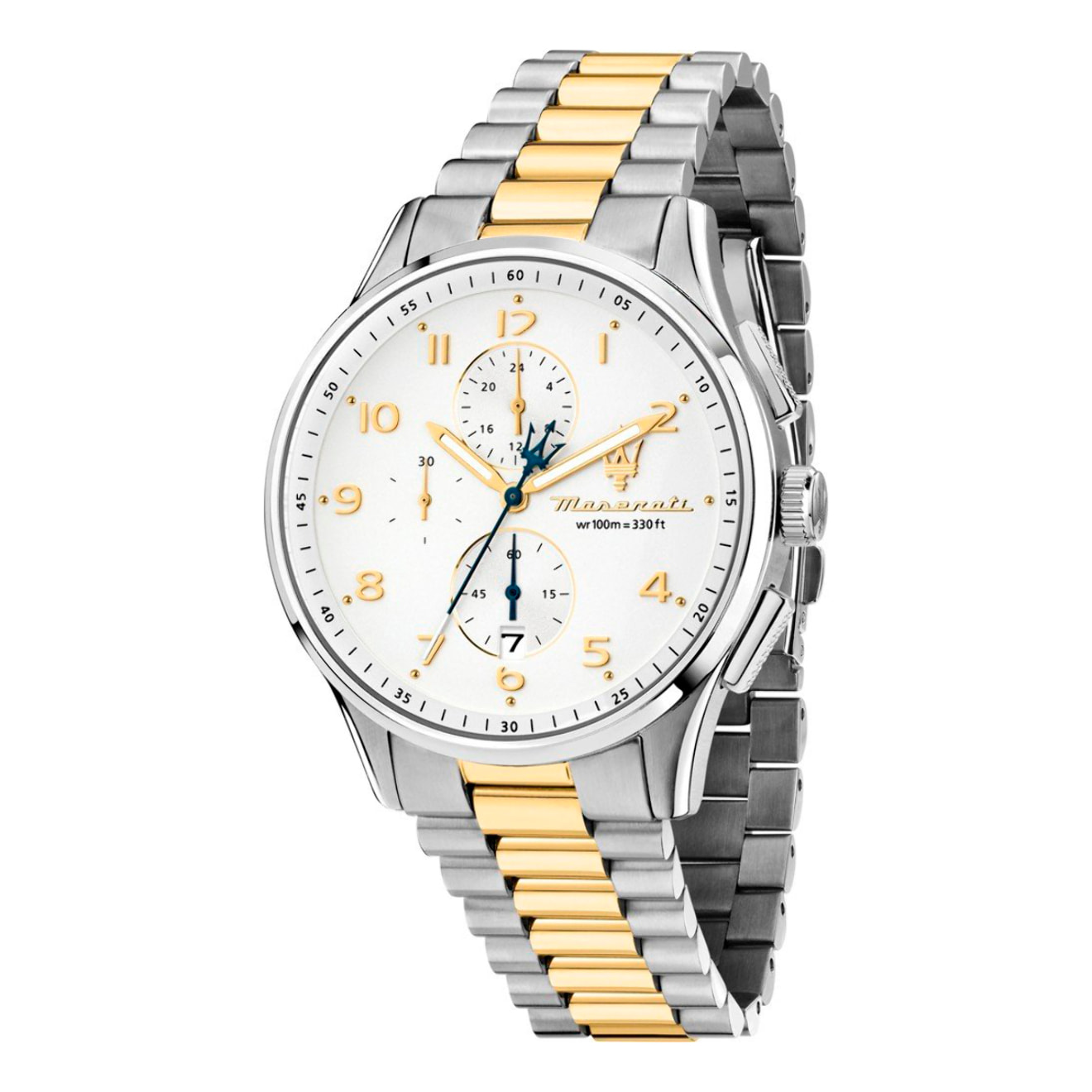 Reloj Maserati R8873624003 Hombre Analogico Cuarzo con Correa de Acero inoxidable