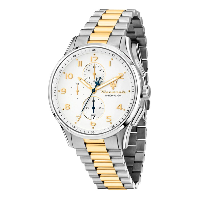 Reloj Maserati R8873624003 Hombre Analogico Cuarzo con Correa de Acero inoxidable
