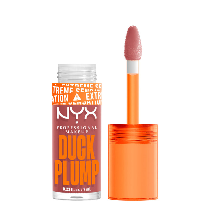 NYX Professional Makeup Laque à Lèvres Repulpante Duck Plump Nude Swings