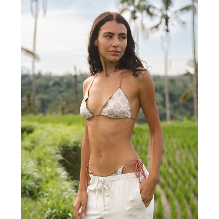 Top Bikini Triángulo Ajustable