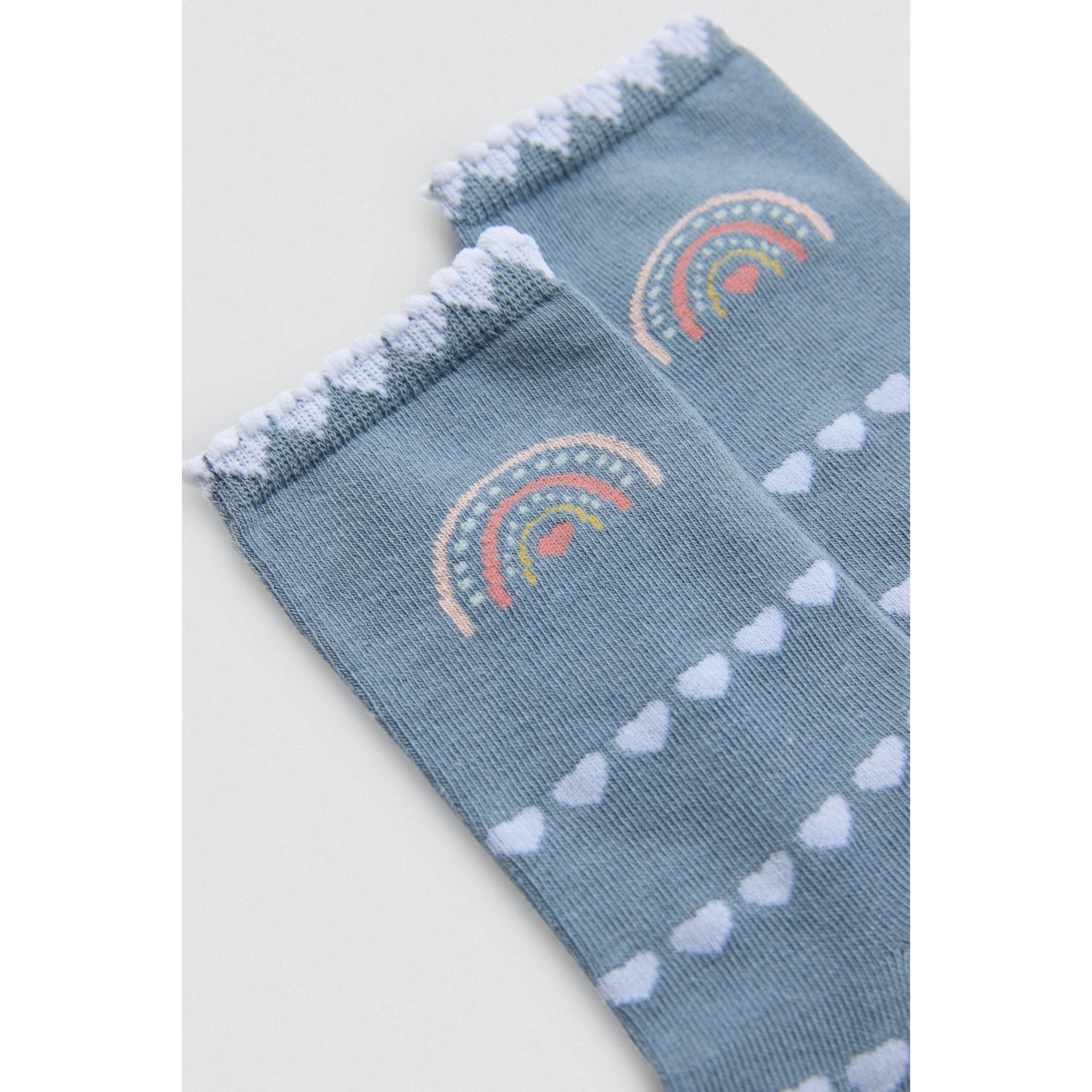 Confezione da 4 calzini stampati con unicorno per bambini