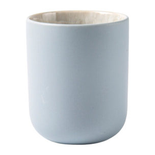 Lot de 4 tasses bleu - "iris"