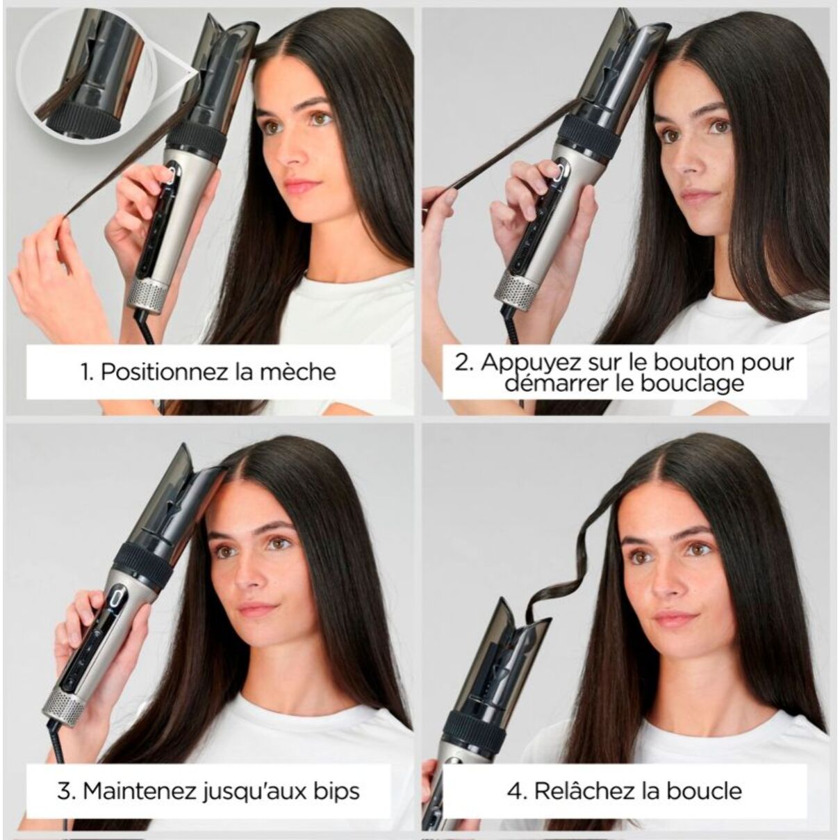 Fer à boucler BABYLISS automatique Style Secret Air C6688E