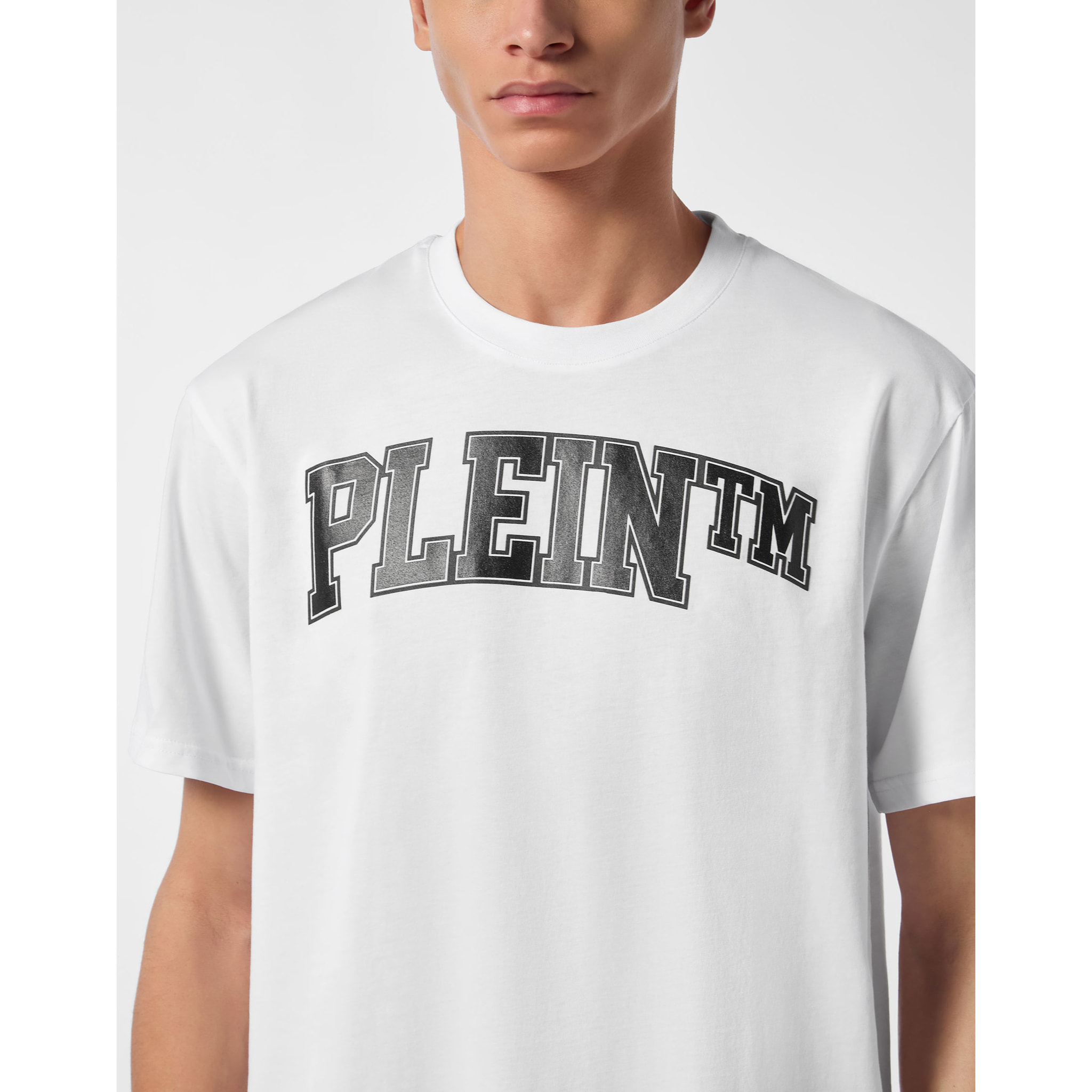 PHILIPP PLEIN Camiseta de cuello redondo COLLEGE