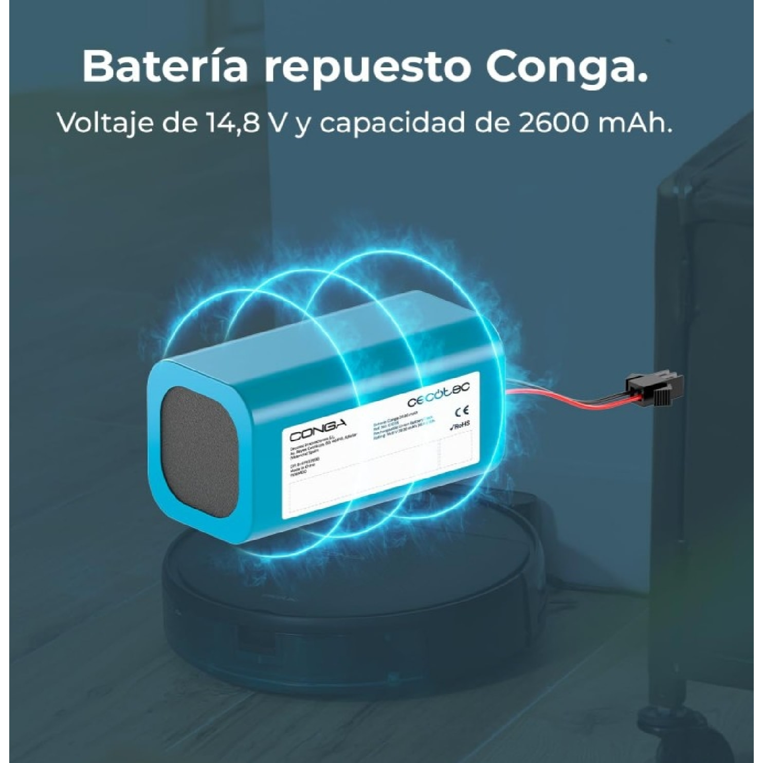 Cecotec Bateria Conga 2600 mAh