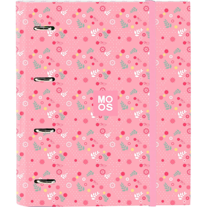 Carpeta 4 anillas 35mm c/recambio moos "passion"