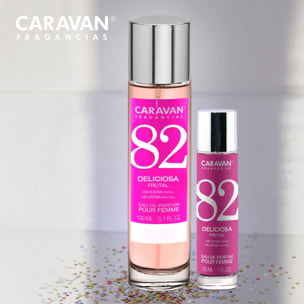 Caravan fragancias - caja de regalo con 2 perfumes nº82 de 150 ml, para mujer