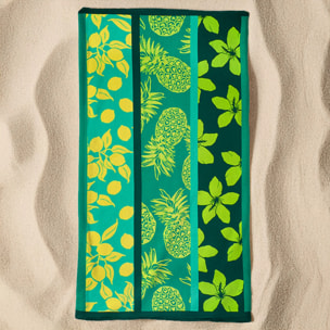 Serviette de plage microfibre - Mitjana - 90x170cm - 220g/m²