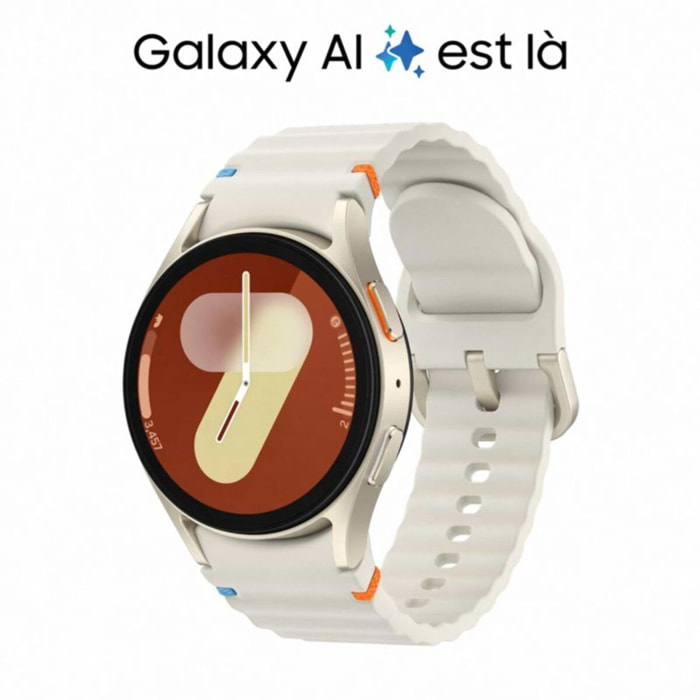 Montre connectée SAMSUNG Galaxy Watch7 Crème 40mm 4G