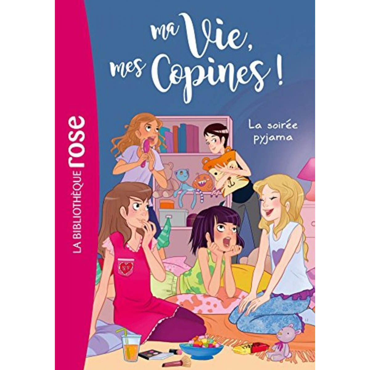 Livre, Hachette | Ma vie, mes copines 07 - La soirée pyjama | Livre d'occasion