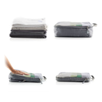 Borse Organizzatrici per valigie Compakube - 4 pezzi - grigio