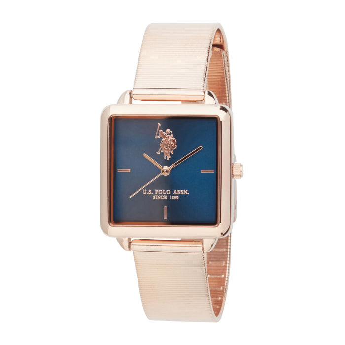 Orologio U.S. Polo Assn. In maglia milanese